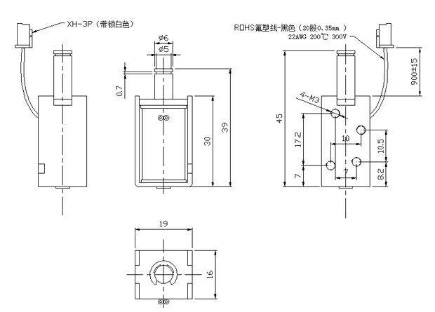 电饭煲用推拉式华体网页版登录入口_华体（中国）
尺寸图